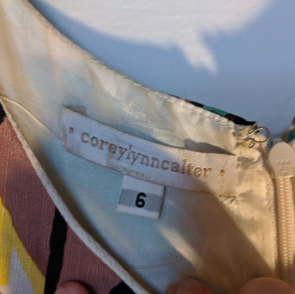 Corey Lynn Calter Watercolor Dress - Picture 6 of 7